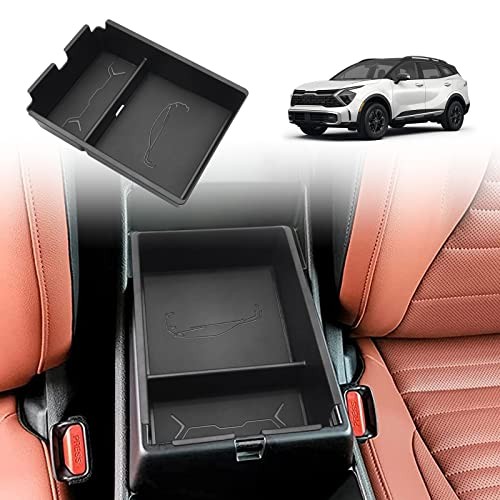 for Sportage 2023 2024 2025 2026 Sportage|23-25|Black|Center Console Organizer