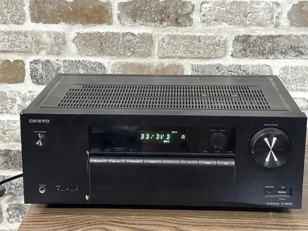 Onkyo TX-SR353 - 5.1 4 Ch  Channel Home Theater Surround Sound Receiver