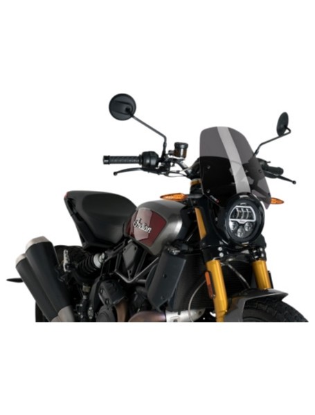 PUIG 3834F Sport Windscreen - Dark Smoke Black