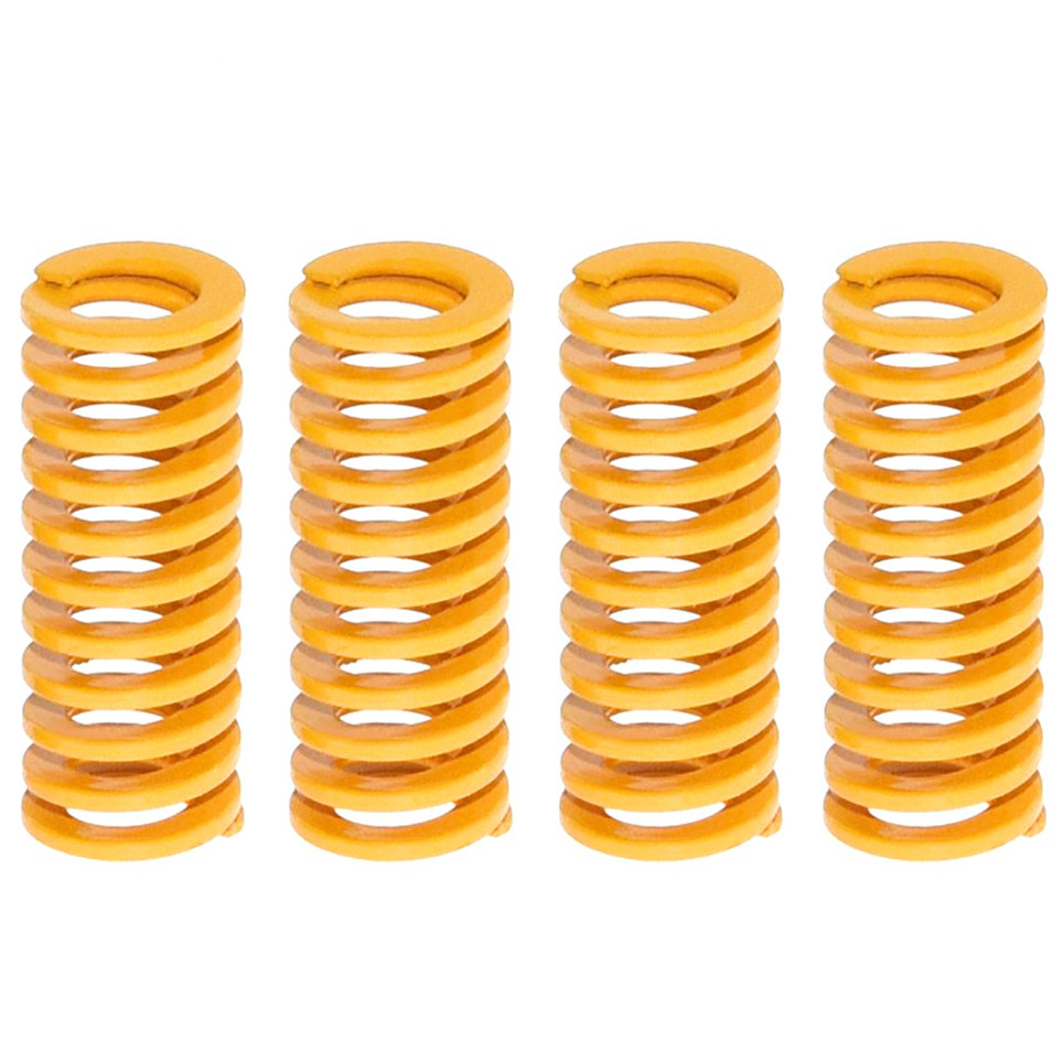 4 Pcs Creality Ender-3 Ender 3 Pro CR-10 S Upgraded Flat Bed Leveling Springs