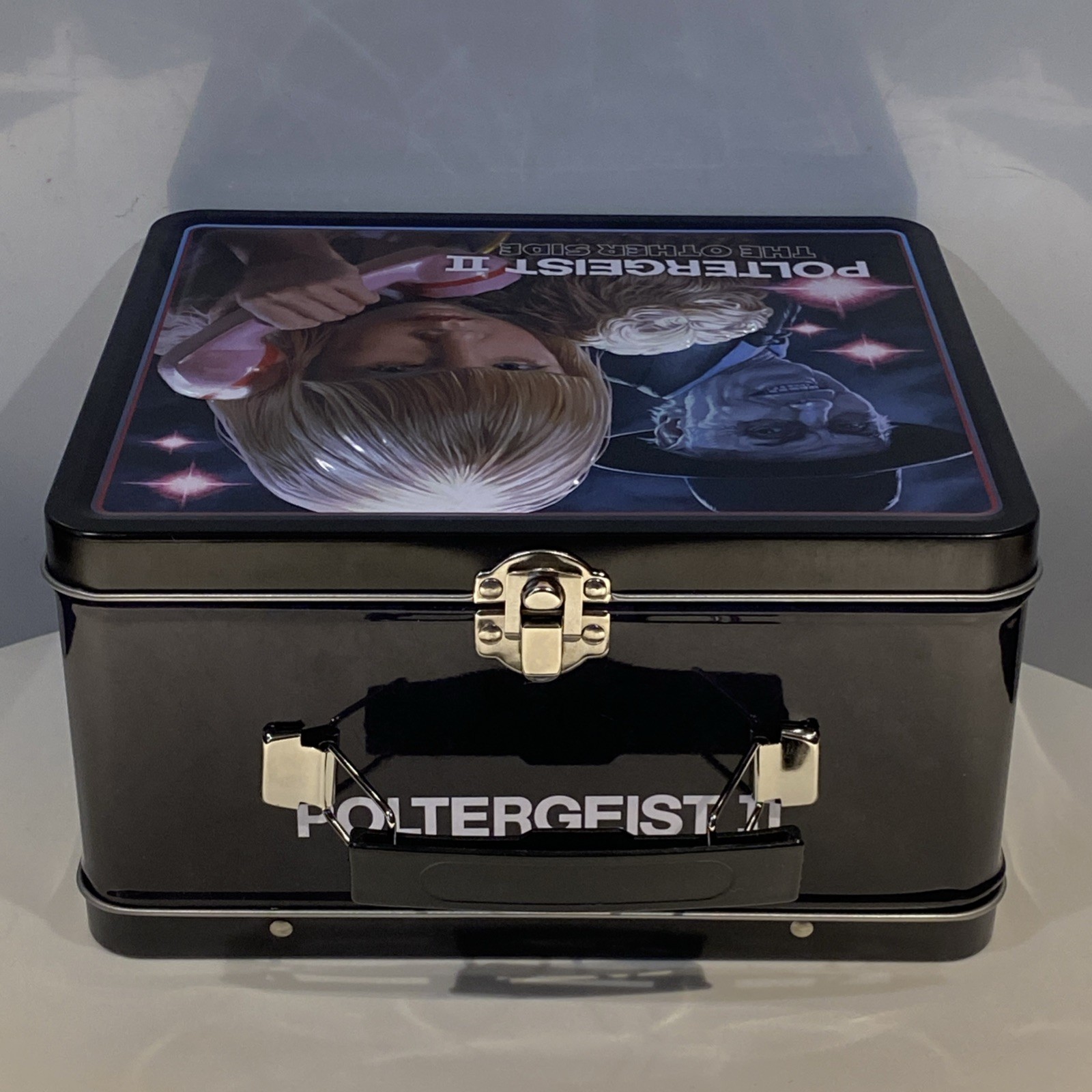 New Poltergeist 2 Double Sided Lunch Box/Tin Tote Complete