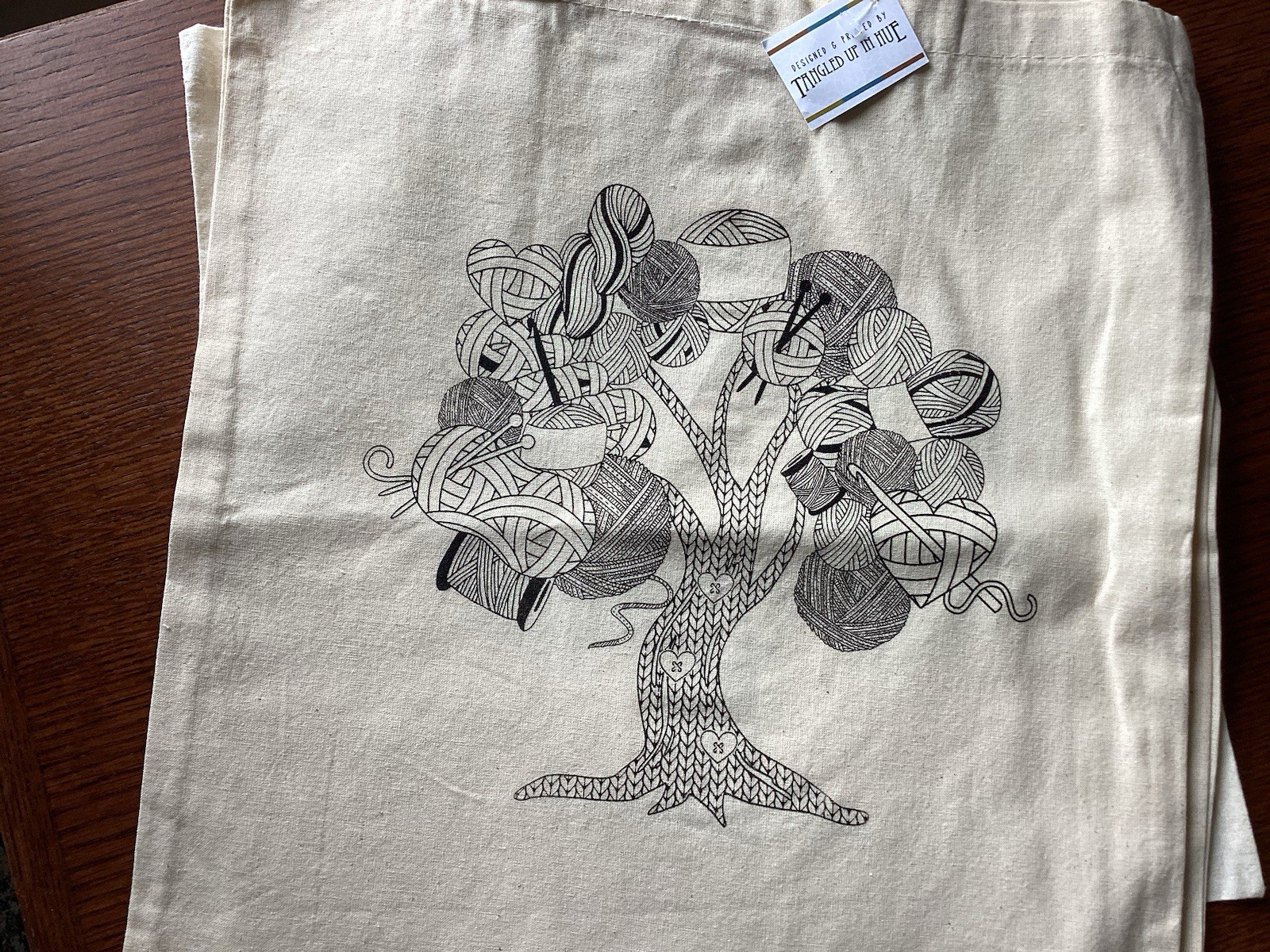 Canvas Yarn Tote