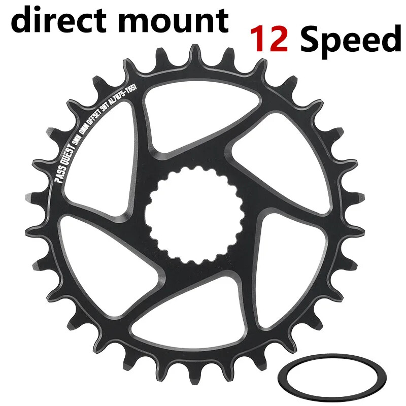 Crankset Direct Mount Chainring 12 Speed 34T 36T 36T Chainwheels for Shimano