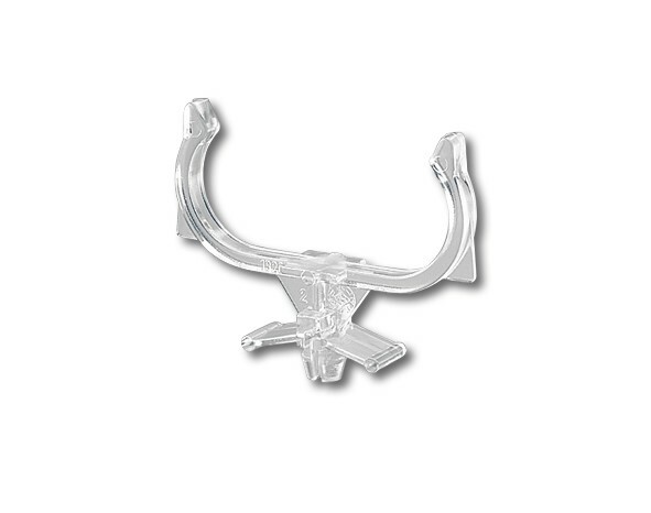 Pack of 5 - snap-in lamp cradle support clip for compact fluorescent TC-L/PL-L