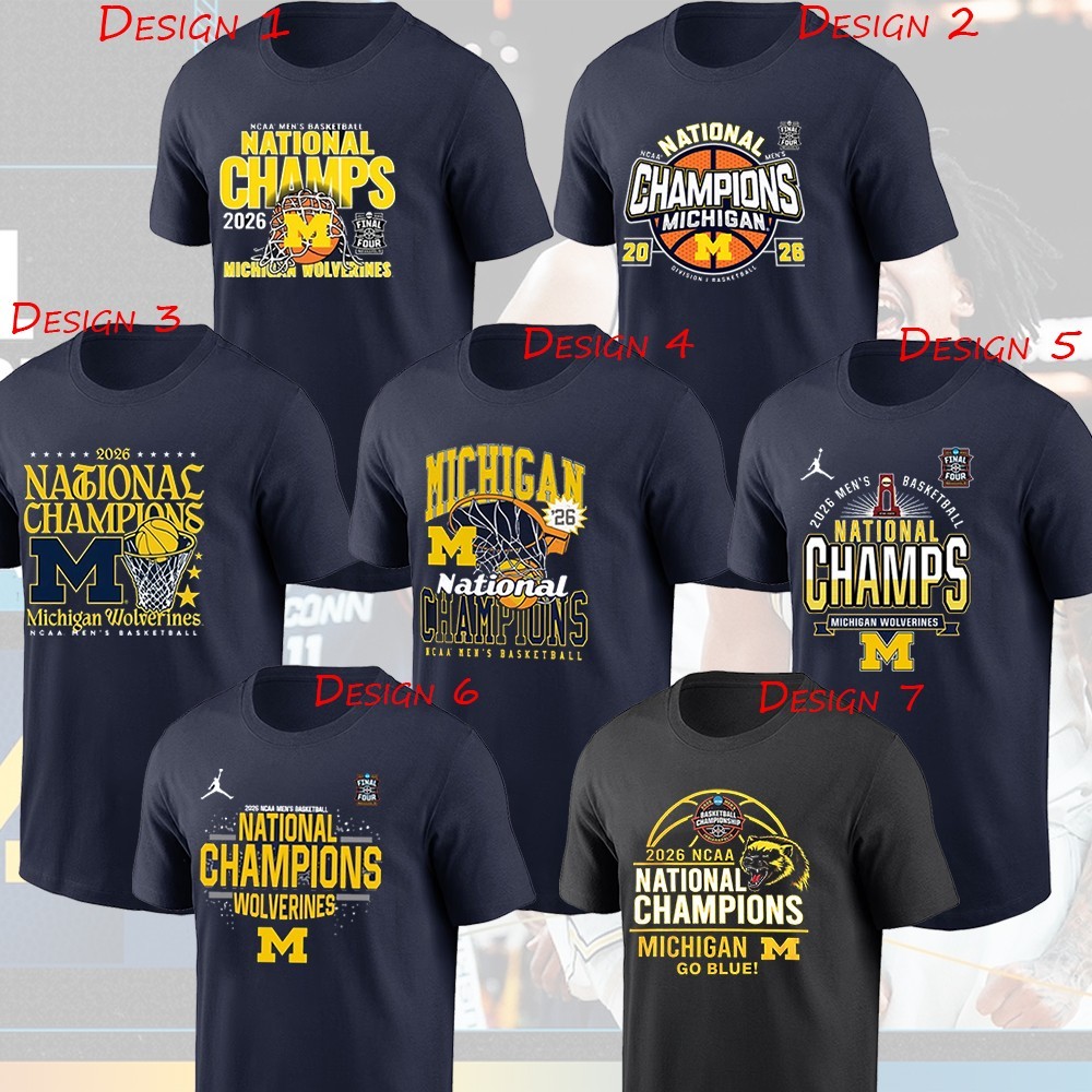 Michigan Wolverin 2026 Men's Basketball National Champions Gifts For Fans