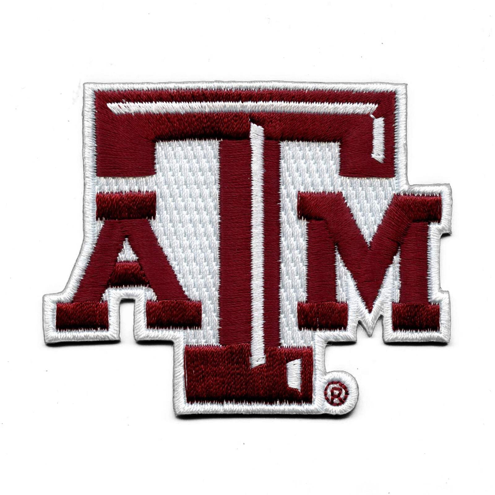 Texas A&M Aggies Primary Logo NCAA College Iron On Embroidered Patch