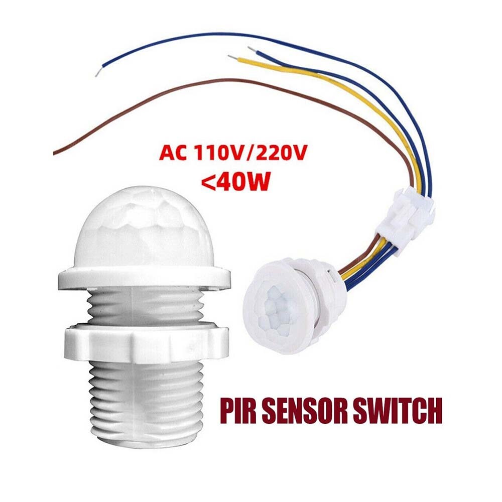 5Pc PIR Infrared Motion Sensor Detector 110V Smart Switch Light Lamp Switch Auto