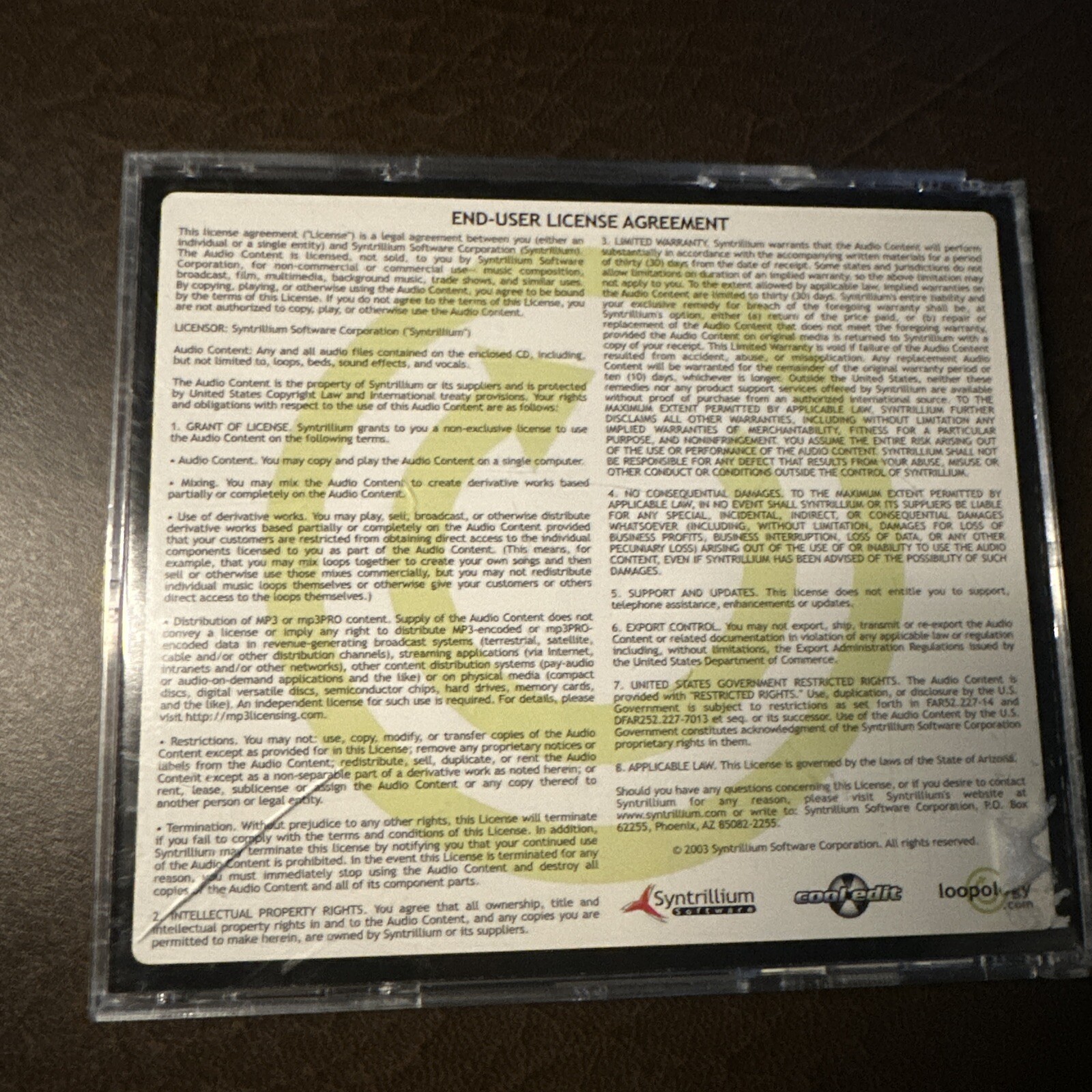 Loopology - Funk & Rock (2 CDRoms 2003) Syntrillium Software