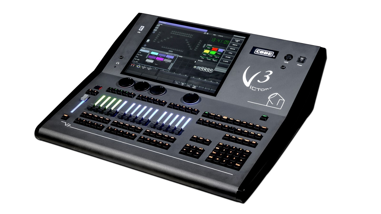 professional DMX controller dmx512 console for stage dj show studio  /case