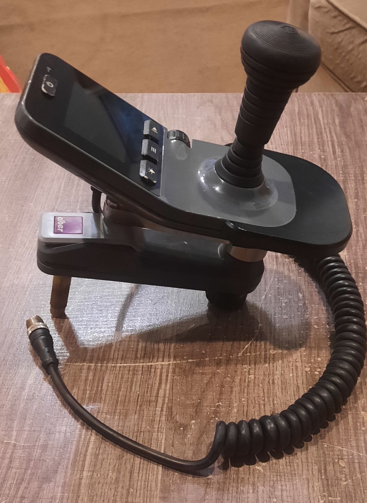 Alber E35 E-Fix Joystick Control w/ Alber Swivel Arm for Control Unit, Pre-Owned