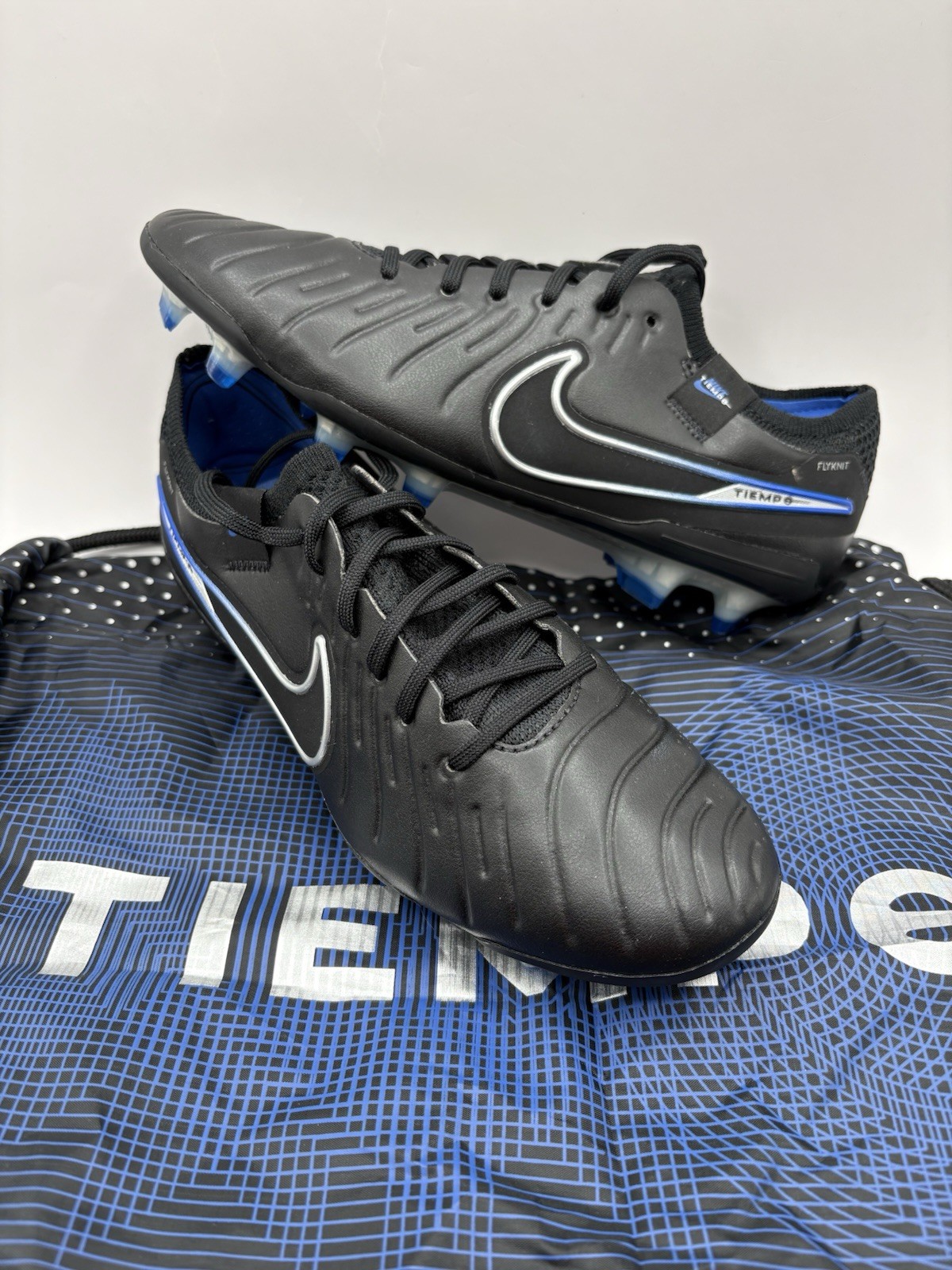 MSRP $230 New Nike Tiempo Legend 10 Elite FG Black Soccer Cleats Mens Size 6