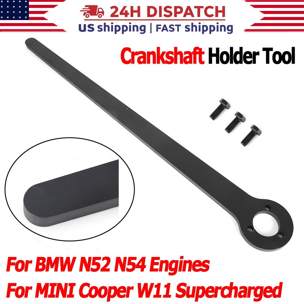 Crankshaft Holder Tool For BMW N52 N54 & Mini Cooper W11 Supercharged Engines US