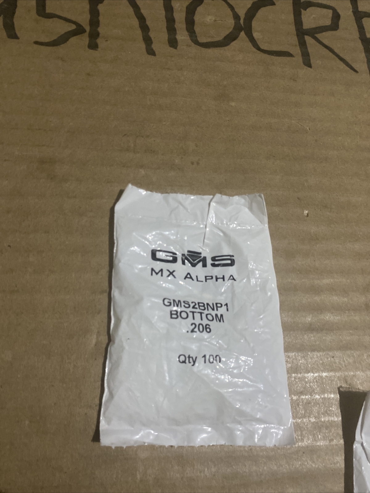 Brand New-Gms Mx Alpha .206 Bottom Pin GMS2BNP1 100 Pack