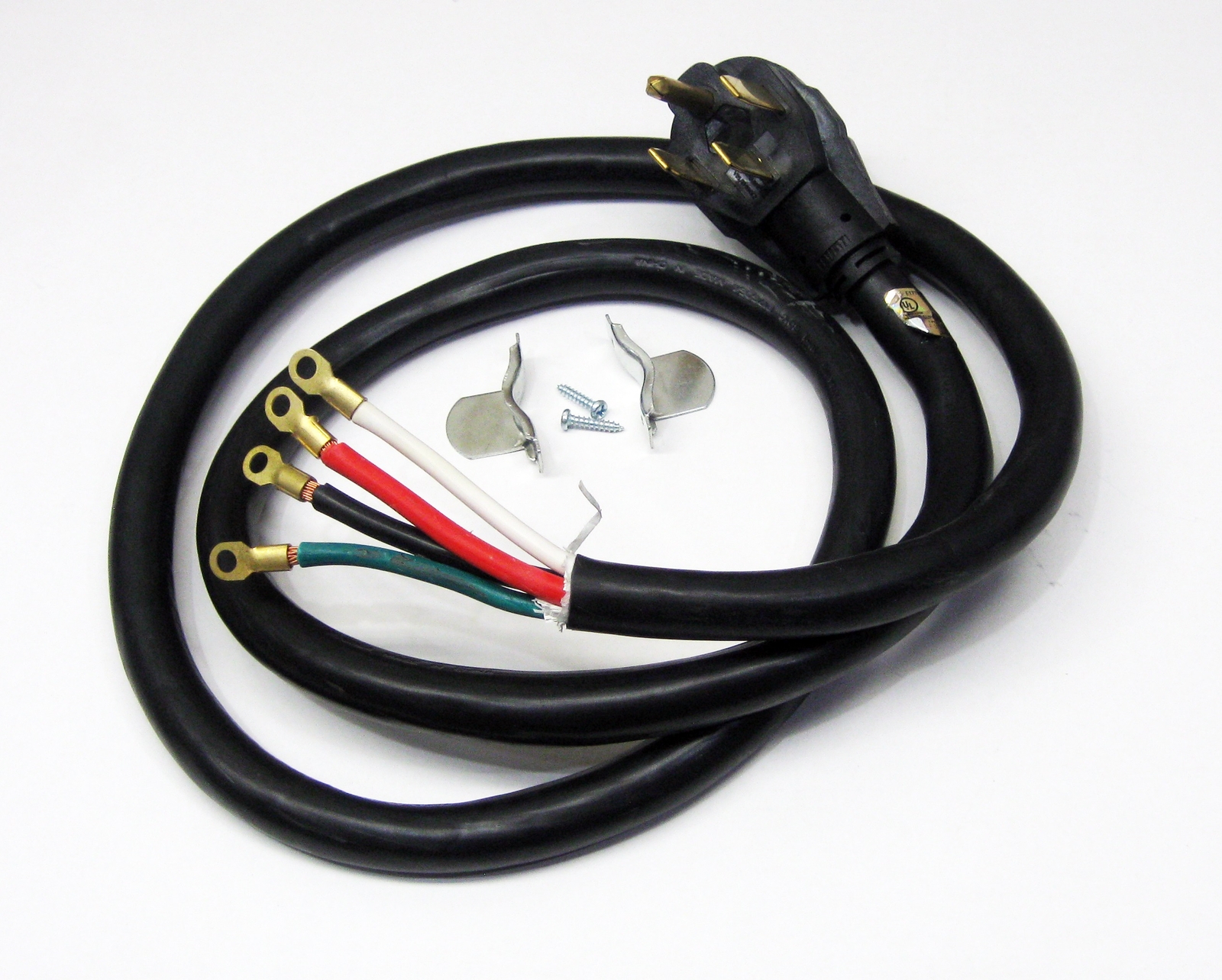 Range Oven Electric Power Cord 4 Prong Wire 50 Amp 6' Foot Heavy Duty