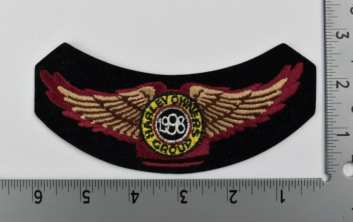 1998 Harley Owners Group Harley Davidson H.O.G. Patch Badge