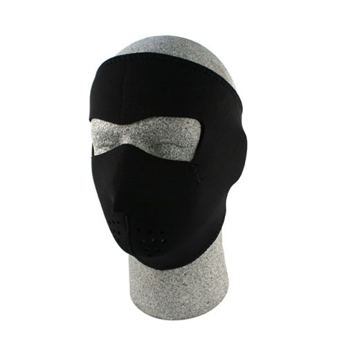 Zan Headgear WNFM114 NEOPRENE FACE MASK, BLACK