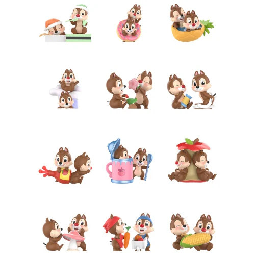 Disney Chip N Dale Fun Loving Brothers Figure Series Pop Mart 2.5-Inch Mini-Figu