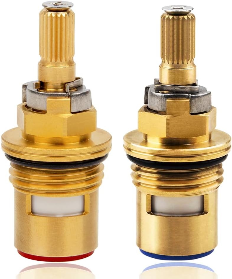 Cartridge for Kohler K-GP77005-RP & K-GP77006-RP Faucet Ceramic Valve, Brass