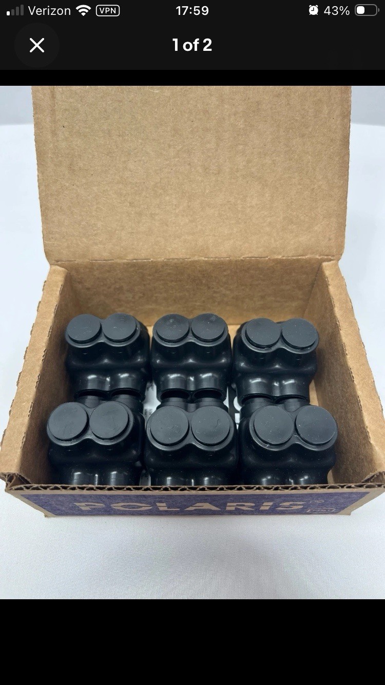NSI Polaris IT-1/0,  1/0-14 Awg Insul-Tap Connector - New, Box of 6