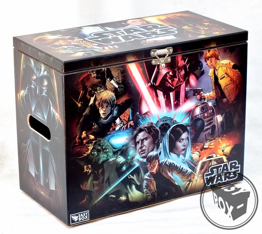 Star Wars - Large Comic Book Hard Storage Box Chest MDF