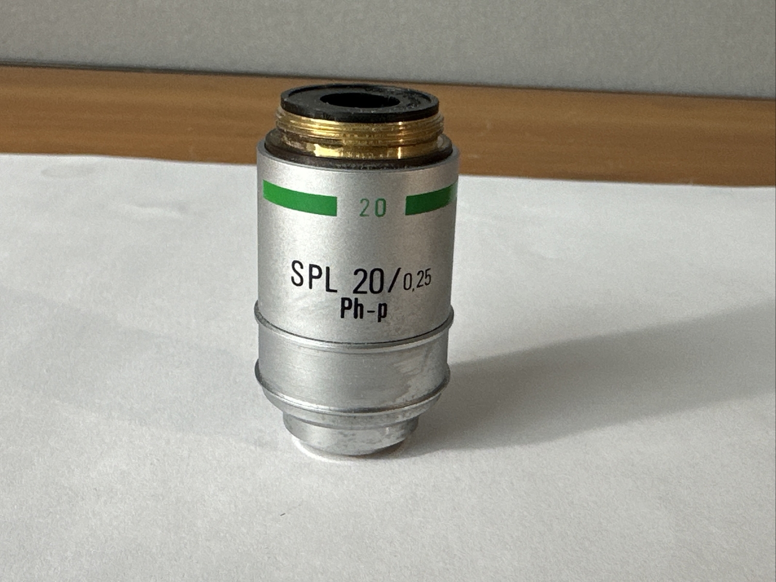 Will Wetzlar Microscope Objective Lens SPL Ph-p 20/0 25 RMS