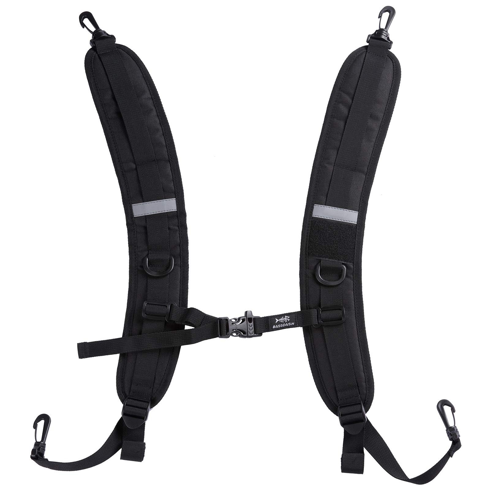 Bassdash Backpack Straps Replacement Adjustable Padded Shoulder Straps for Ba...