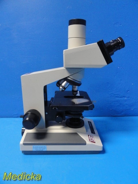 Olympus BH-2 Lab Microscope w/ Trinocular Head, 3 Objectives, Stage ~ 39208