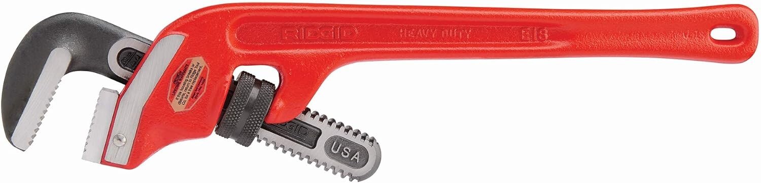 Ridgid 31075 E-18 18" Heavy-Duty End Pipe Wrench