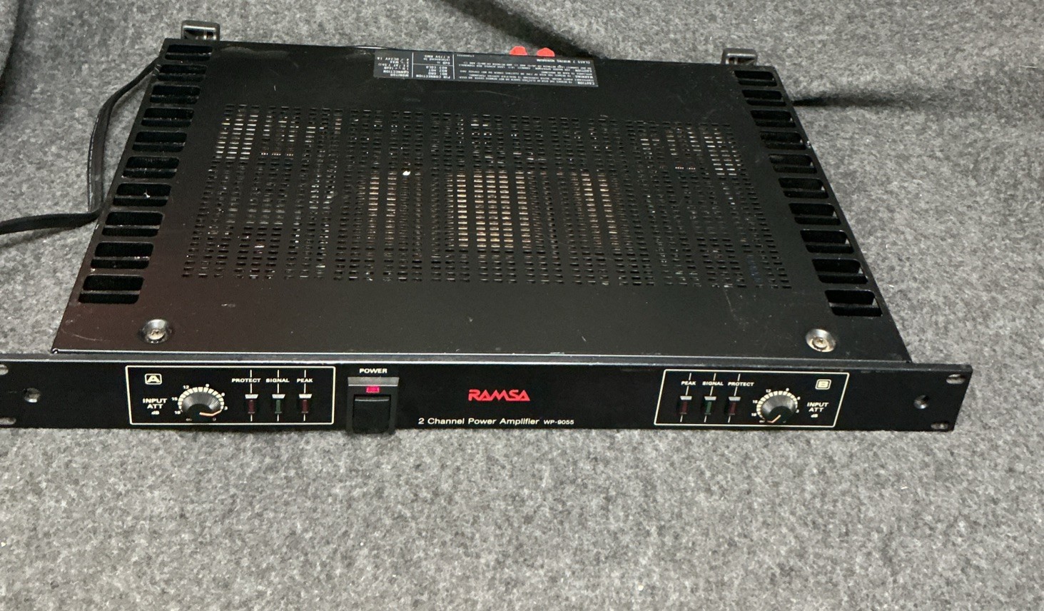 Panasonic Ramsa WP-9055 2-channel power amplifier