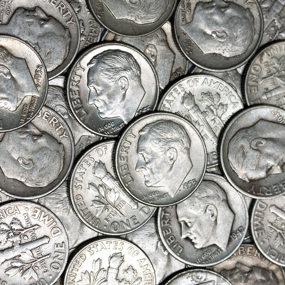 Silver Roosevelt Dimes - Lot of 2