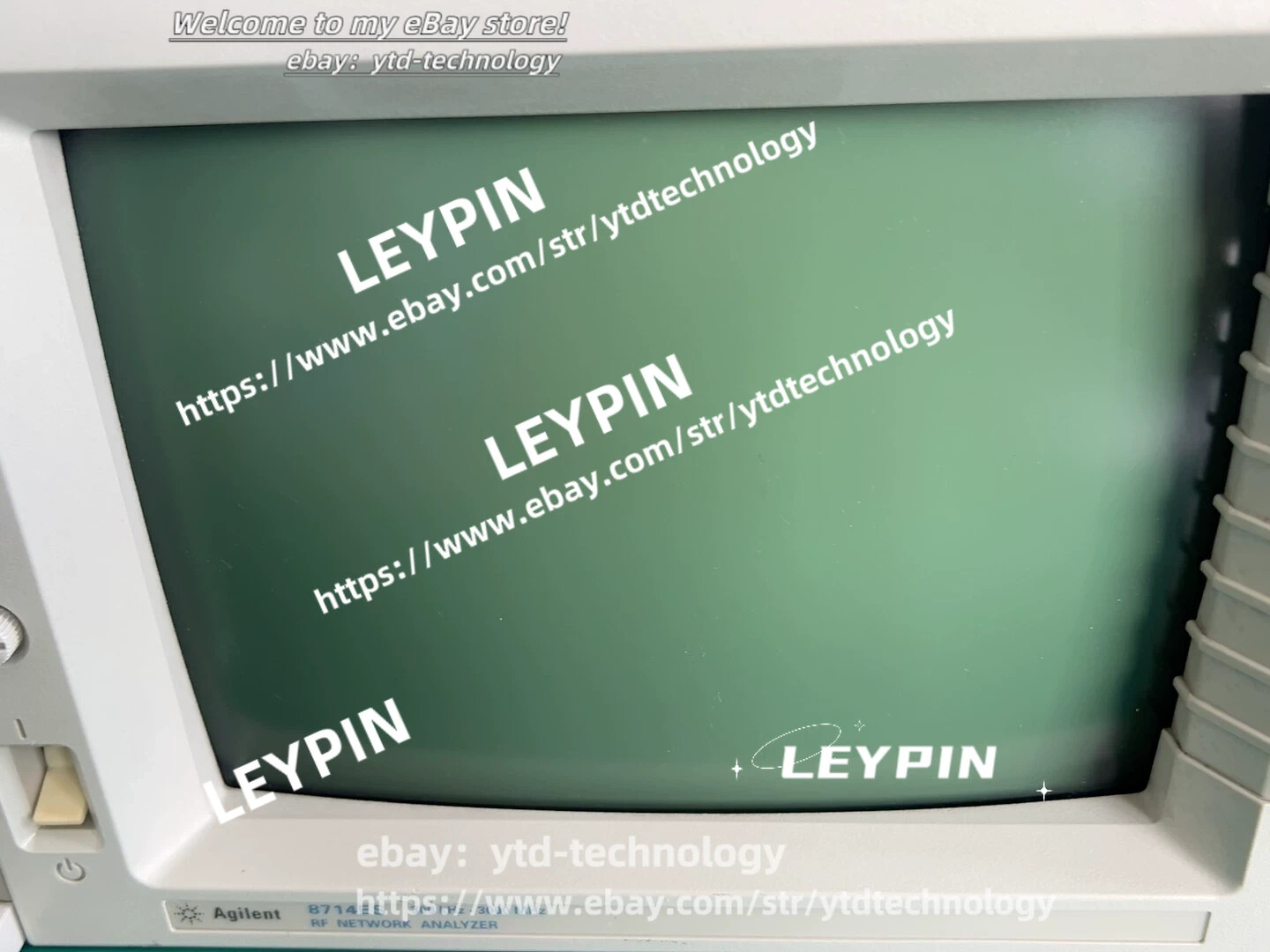 Agilent / HP / Keysight 8714ES RF Network Analyzer 300 kHz - 3Ghz#ytd
