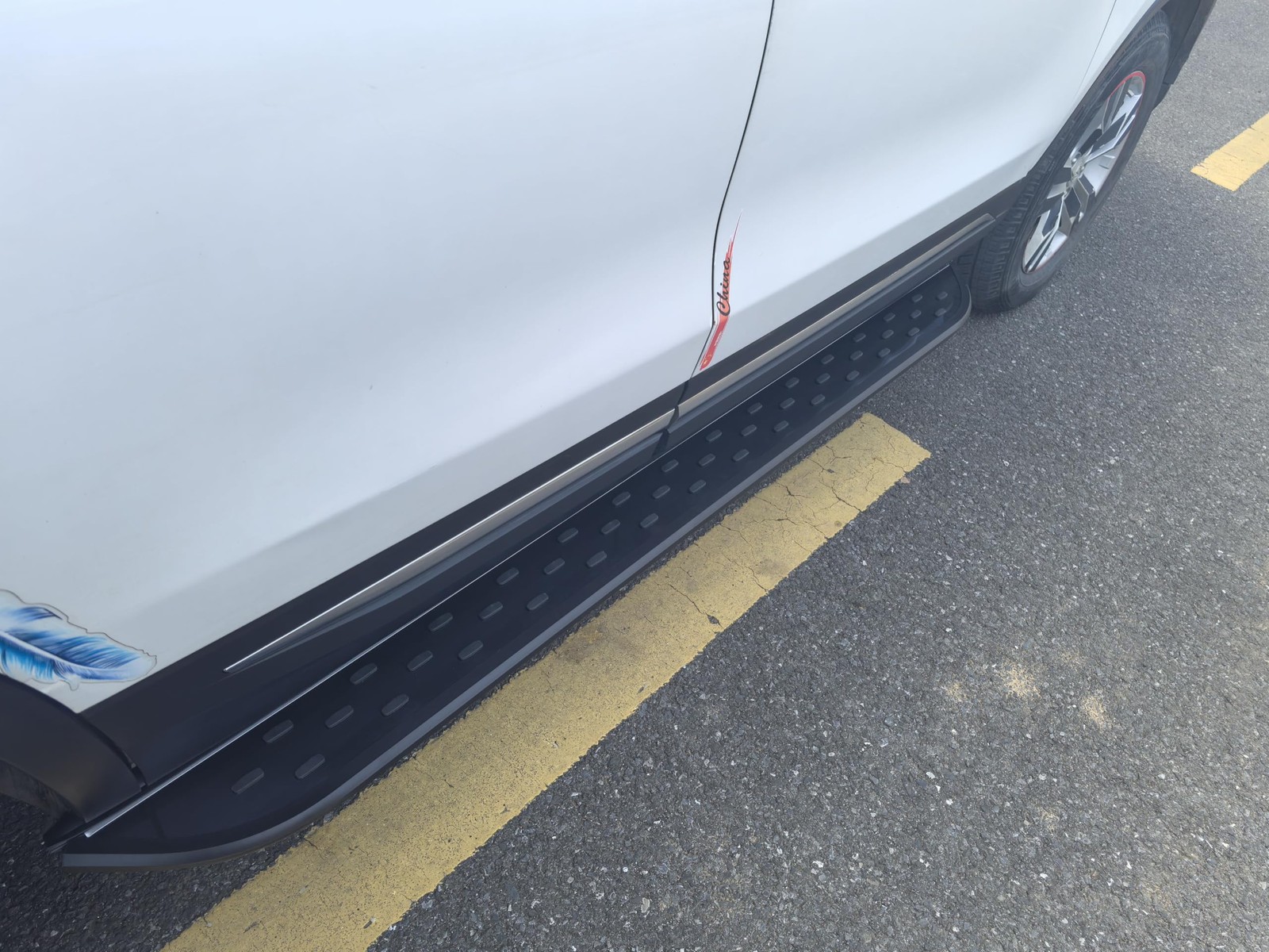 2Pcs Running Boards Step Bars for Buick Enclave 2022 2023 2024 Fixed Brackets