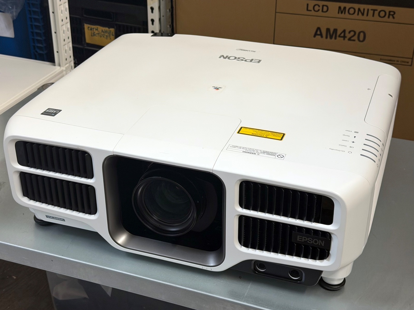 Epson L1490U 9000 Lumens LASER 3LCD 4K Enhancement Projector W/ ELPLM15 LENS B