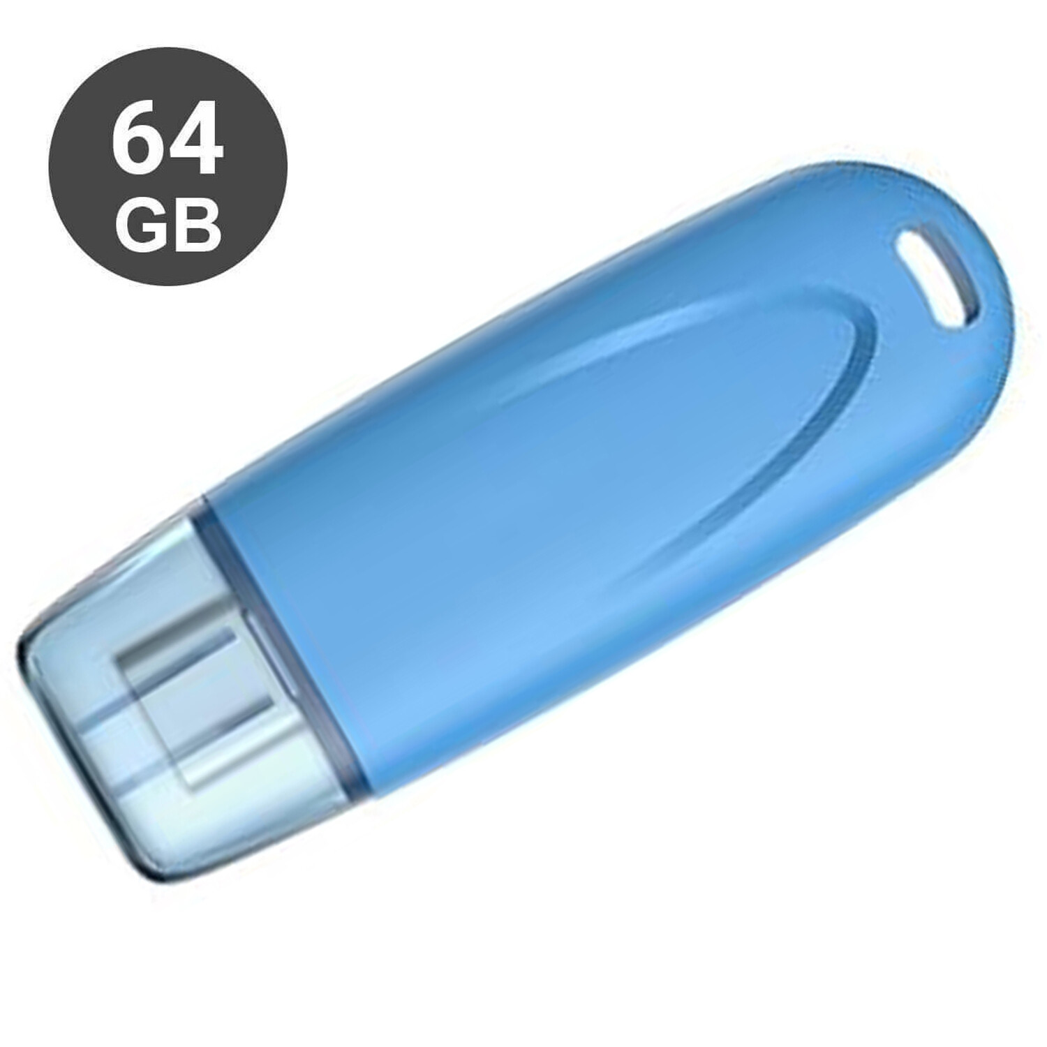 Kootion 64GB Type C USB Flash Drives Memory Sticks For USB-C Smartphone PC Blue