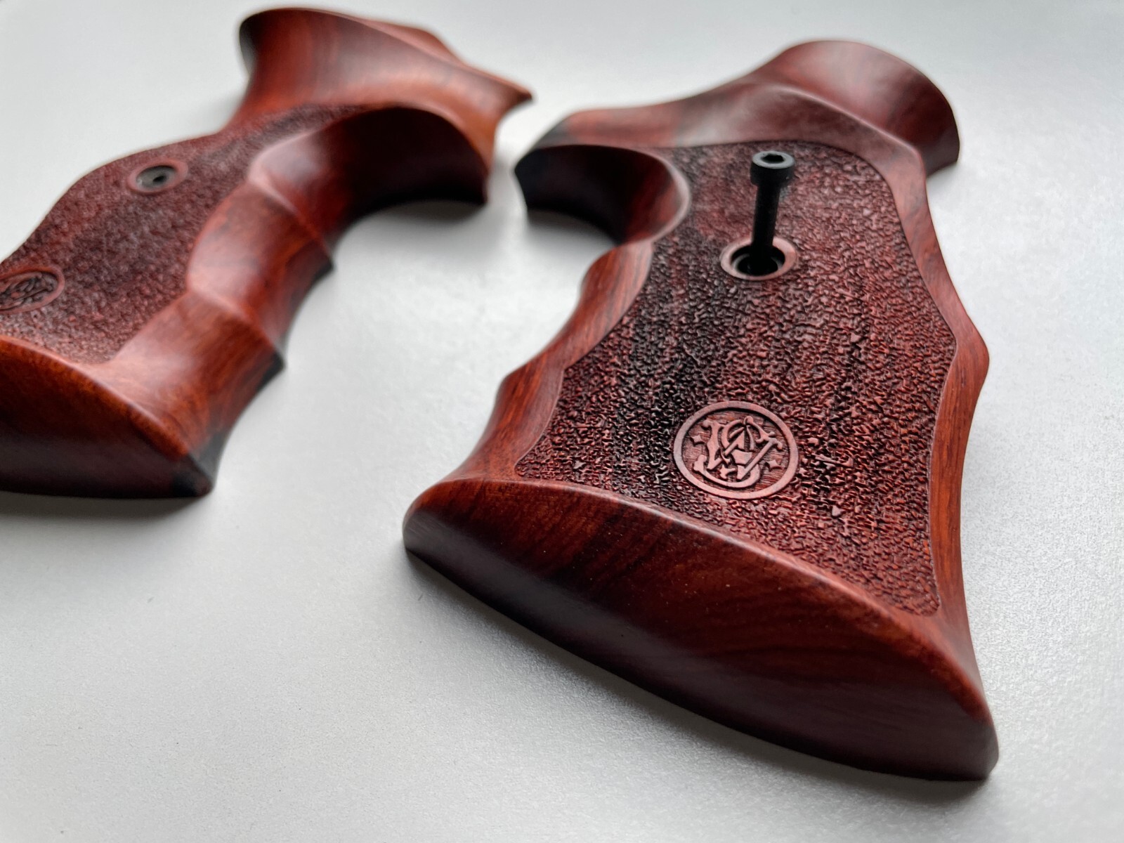 New Over size remade Grip decorat Handle For K/L Frame SQUARE BUTT Rough texture