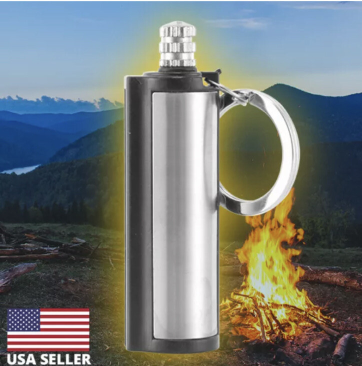 Striker Match Permanent Match Lighter Fire Starter Emergency Camping Waterproof
