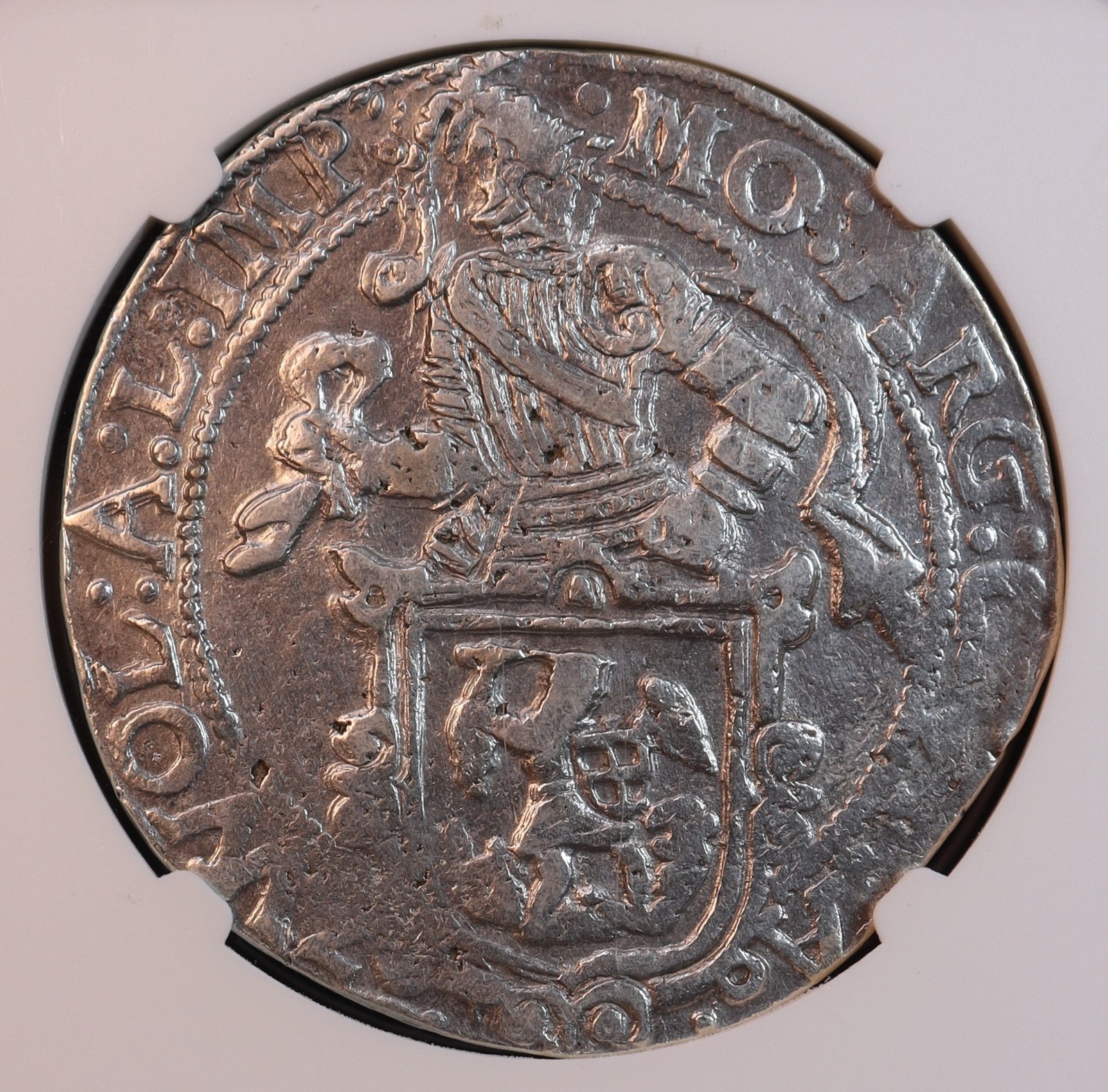 1600's Netherlands Lion Dollar "Daalder," NGC Genuine - "America's First Dollar"