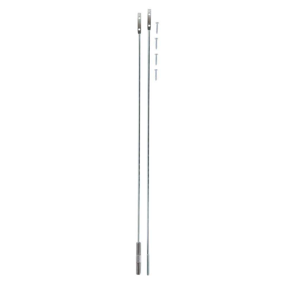 Reinforcing Turnbuckle 50 in Durable Zinc Plated Easy to Install for Screen Door