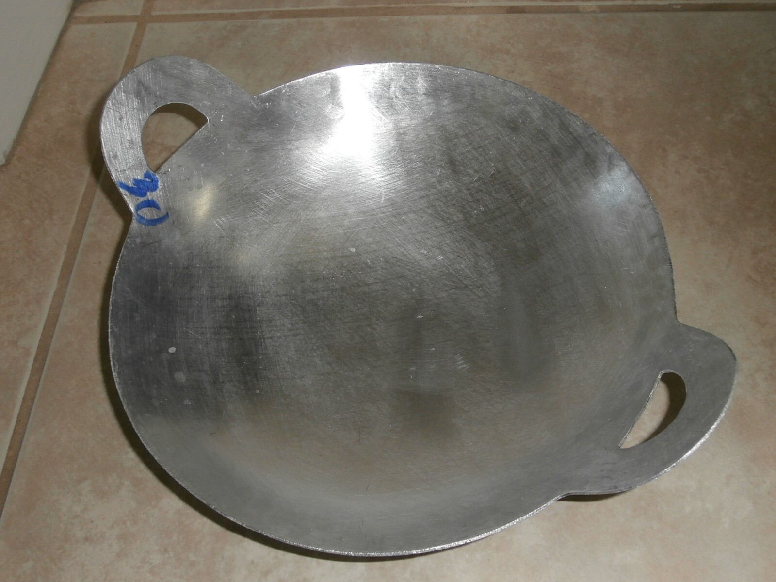 High Quality Airplane Aluminum Vietnamese pancake wok 9.5" (Chảo chiên bánh xèo)