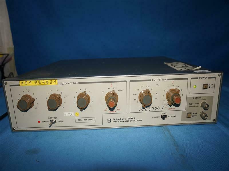 Shibasoku 590AR Programmable Oscillator