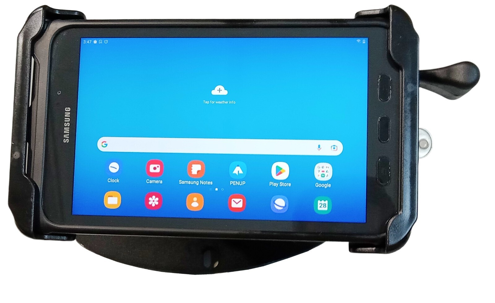RAM® Tab-Lock Holder w/ Mount & Base for Samsung Tab Active3 and Tab Active2