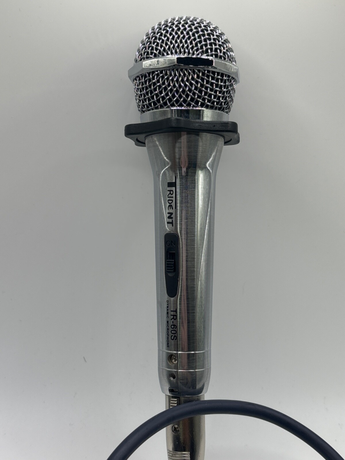 Trident TR-60S Dynamic Wired Microphone - Karaoke Mic w/ Long Cord