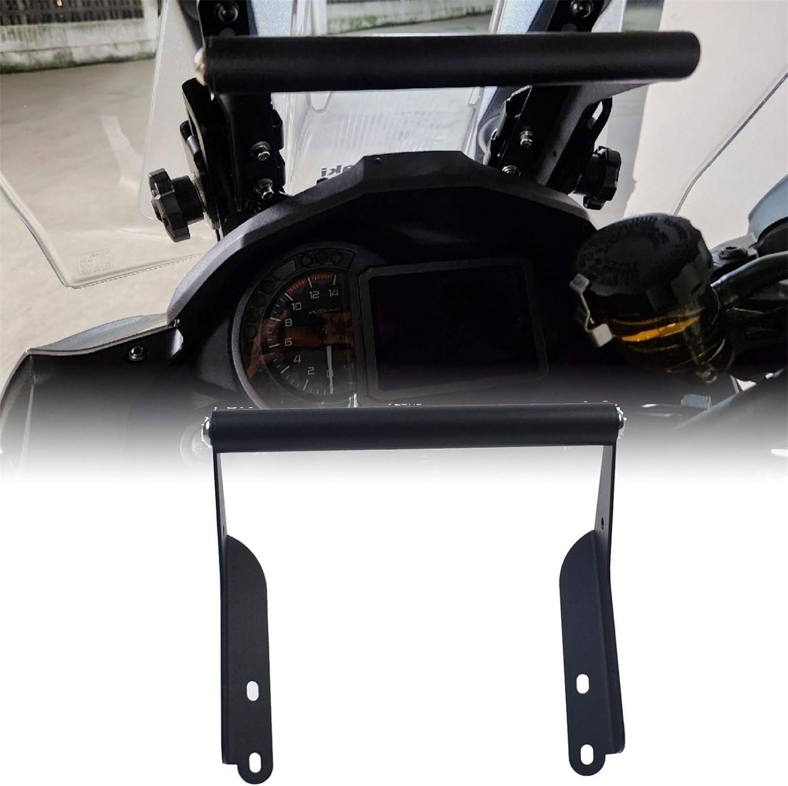 Motorcycle Phone Holder with GPS Support for Kawasaki Versys 1000 19-24