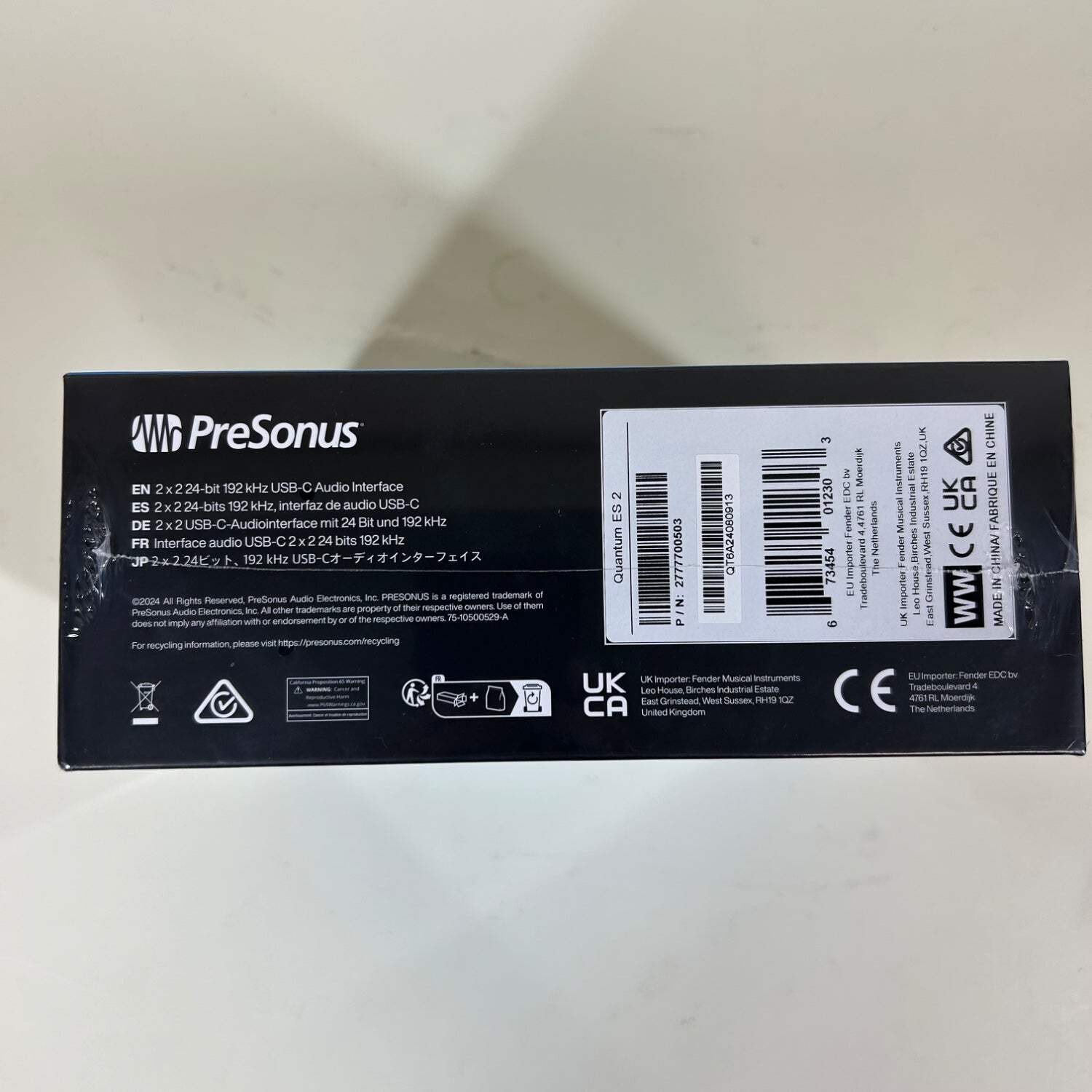New Quantum ES 2 USB-C Audio Interface 2777700503