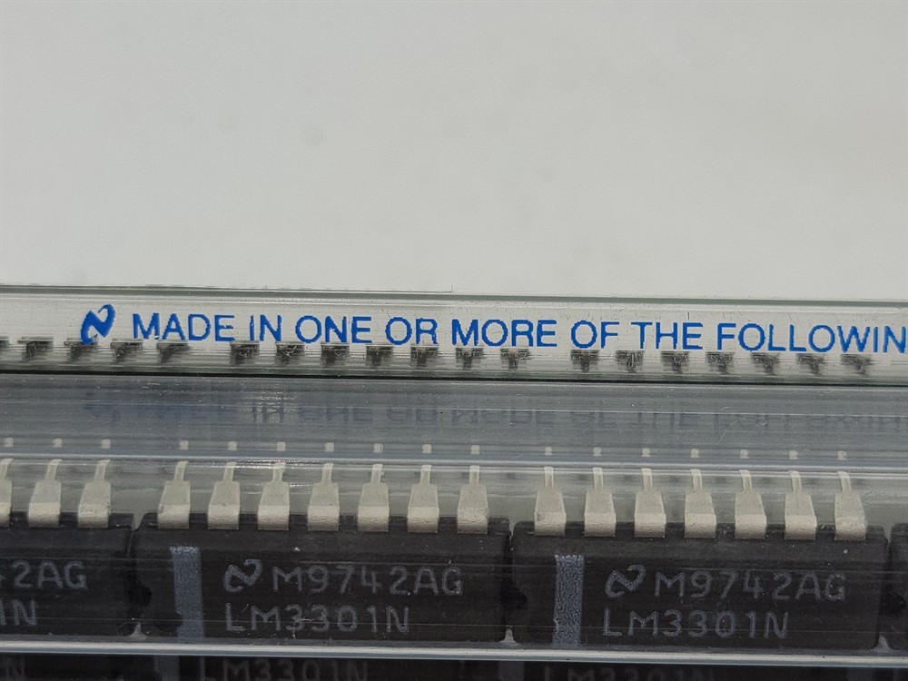 New (31pcs) LM3301N NATIONAL SEMI IC Linear