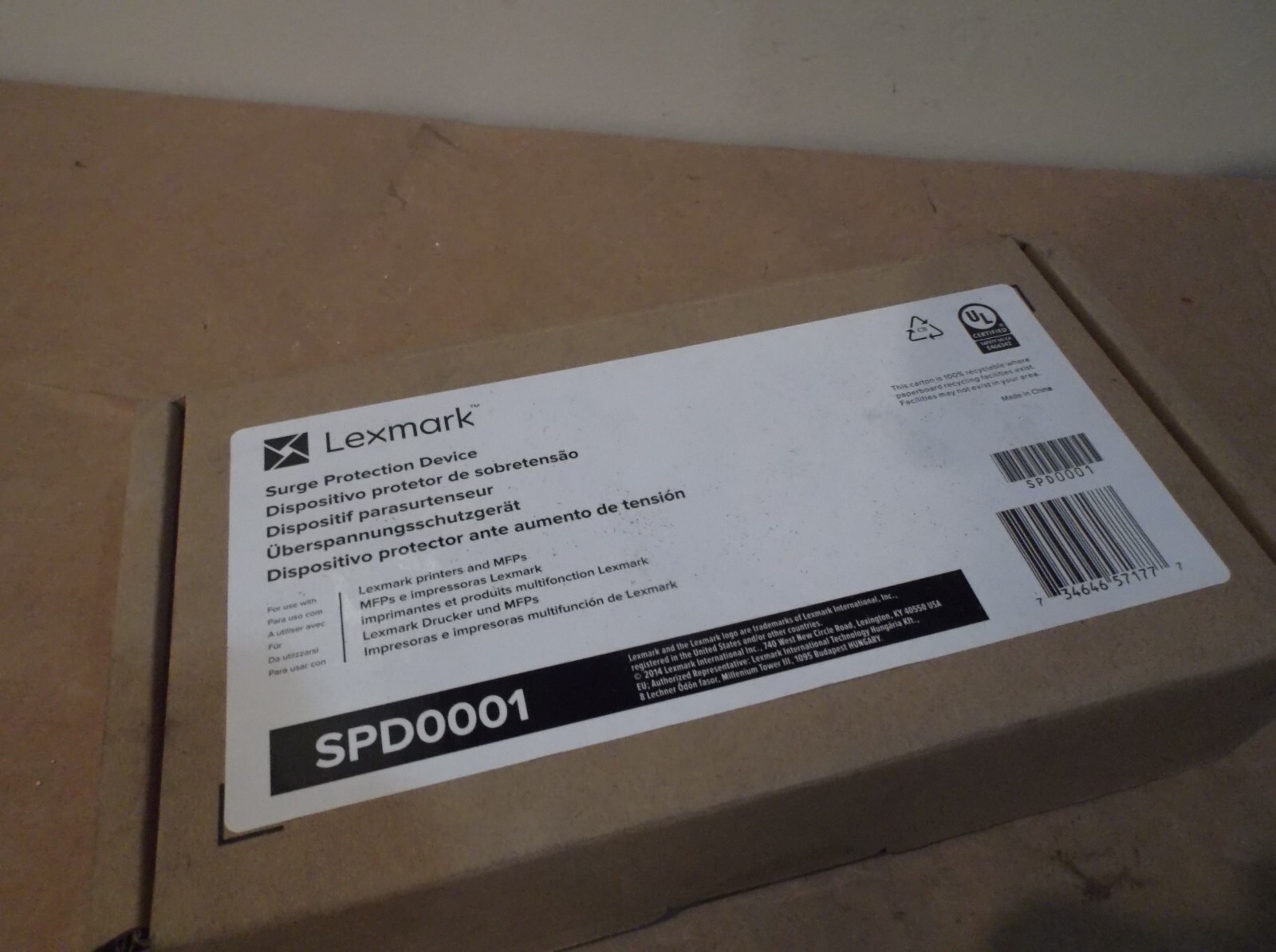 NEW Lexmark printer surge protection device SPD0001 9900-001 3080862