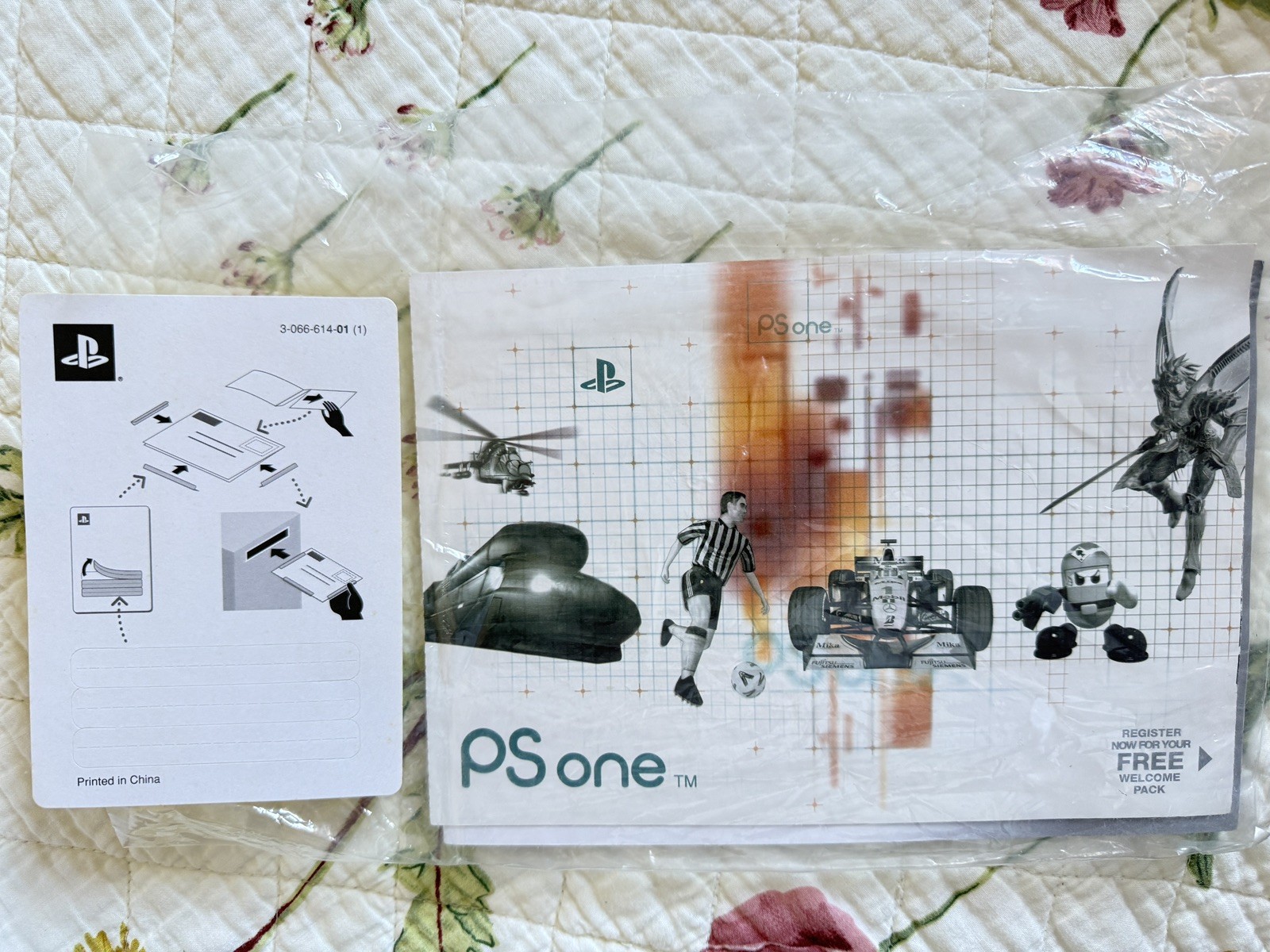 Sony PlayStation 1 PS1 PS One Slim Console Boxed SCPH-102A + Controller & Cables
