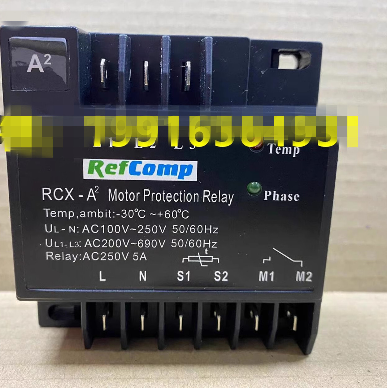 1pcs RefComp Screw Compressor Motor Protector RCX-A2