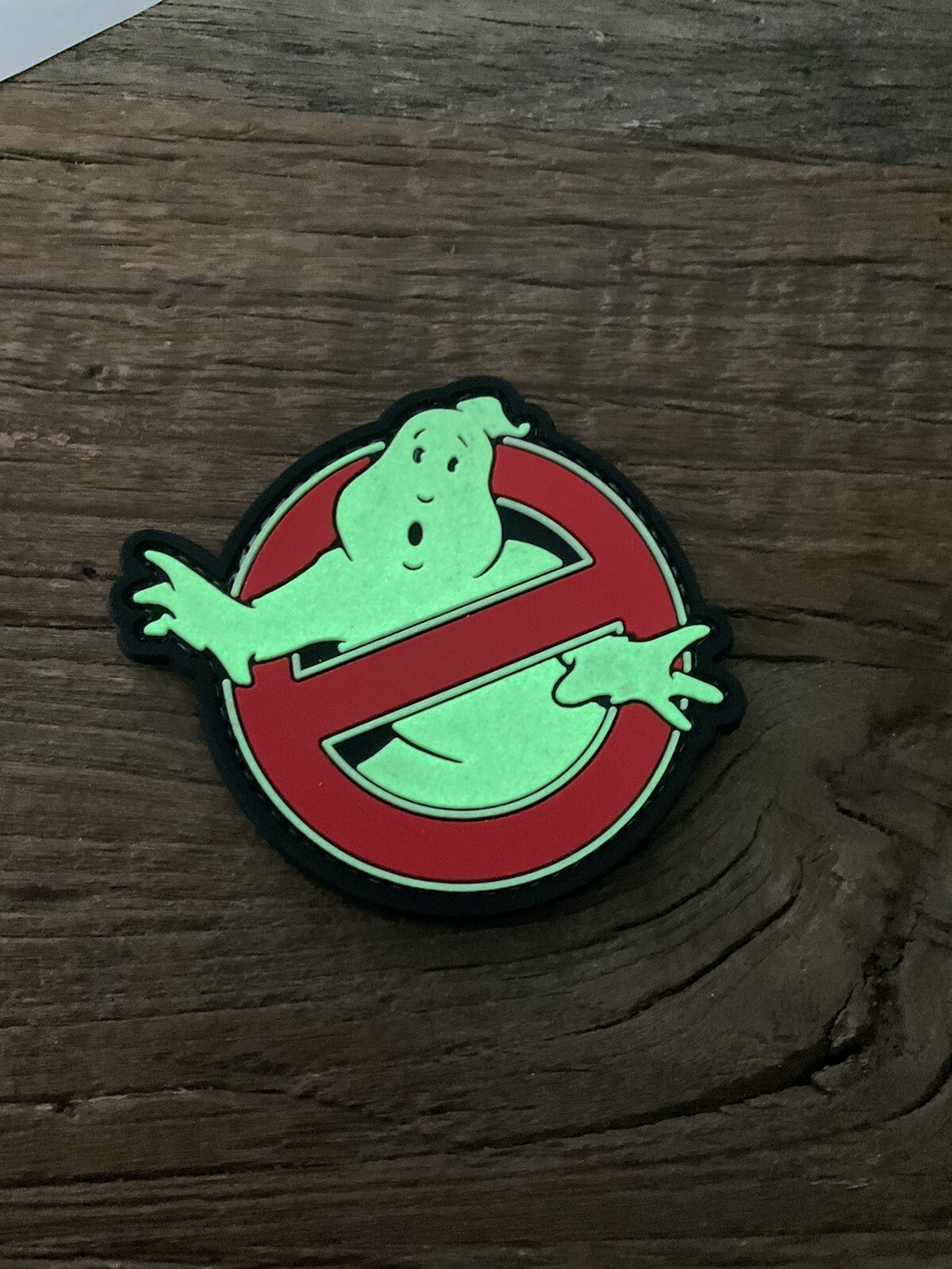 Patch PVC Tactical Morale HOOK-3D Ghost Buster Glow In The Dark Patch READ Retro