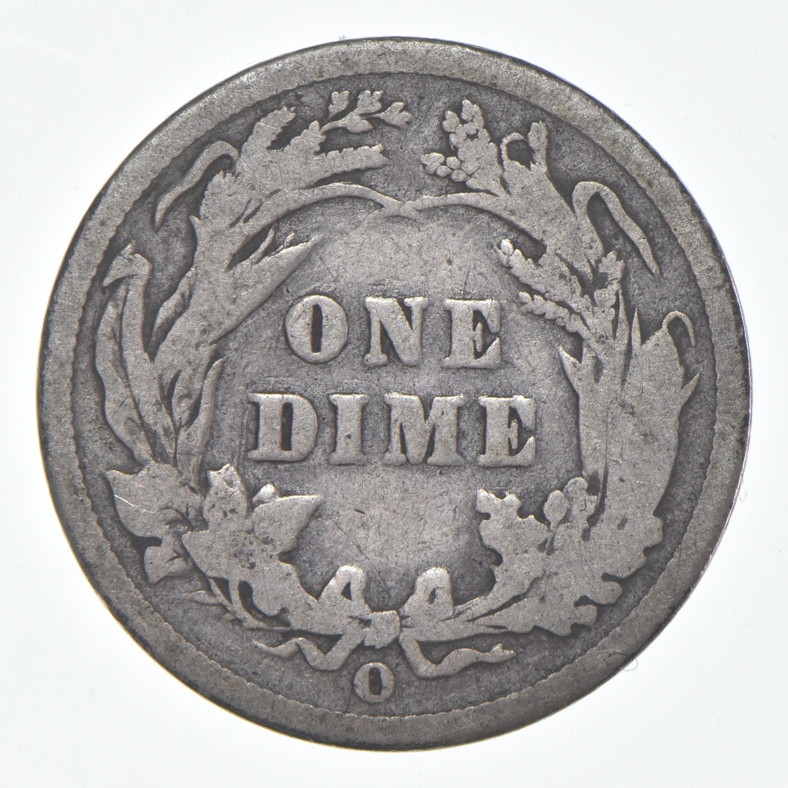 1894-O Barber Dime 90% Silver Average Circ
